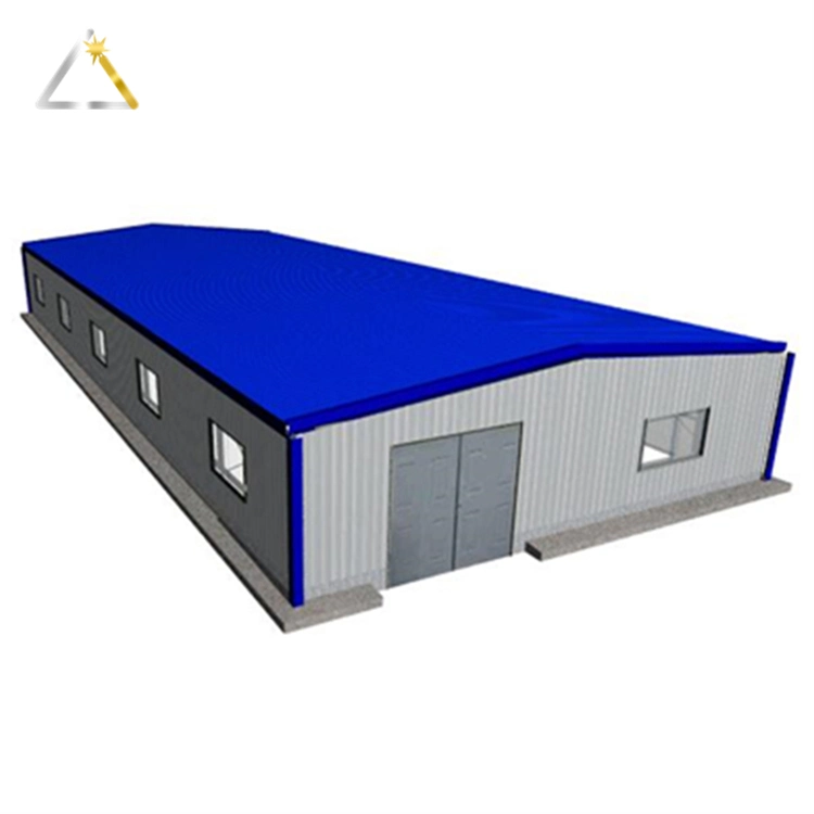 Prefabricated Durable Steel Structure Warehouse with Steel Metal Framework