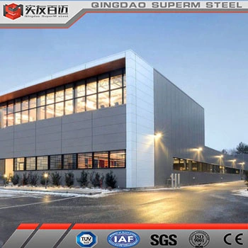 China Fabricante Estrutura de aço leve de baixo custo Edifício de armazém de metal pré-fabricado Oficina pré-fabricada Edifício de estrutura de aço